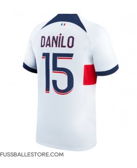 Günstige Paris Saint-Germain Danilo Pereira #15 Auswärtstrikot 2023-24 Kurzarm